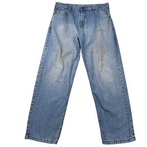 Vintage Evolution in Design Jeans Mens 38x32 Relaxed Baggy Skater Hip Hop 90s